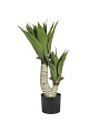 Цветок искусственный декоративный Ананас, в кашпо, 80 см, Y4-8800 - фото 2