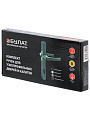 Ручка дверная Булат, РФ 85.25.01.9016 УРАЛ-М, 15997, комплект, белая, алюминиевый сплав - фото 6