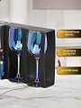 Бокал для вина, 420 мл, стекло, 3 шт, Glasstar, Васильковый, RNVS_8166_11 - фото 3