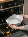 Форма для запекания стеклокерамика, 25х34 см, прямоугольная, Luminarc, Smart Cuisine Wavy Granit, X1629 - фото 2