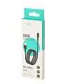Кабель Vixion, VX-07m, microUSB, 2 разъема, 2.4 А, 1 м, усиленный, черный - фото 6