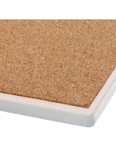 Подставка под горячее, керамика, квадратная, 16 см, Daniks, Розмарин