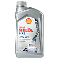 Масло моторное синтетическое, 5W40, Shell, Helix HХ8, 1 л, 550046368