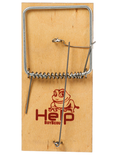 Мышеловка Help, от мышей, 12х6 см, дерево