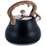 Чайник нержавеющая сталь, 2.7 л, со свистком, матовый, нейлон, Kamille, индукция, черный, 1092 - фото 3