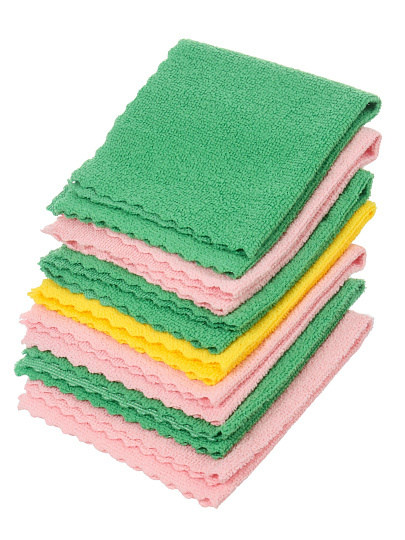 Набор салфеток для уборки, микрофибра, 30х30 см, 7 шт, Марья Искусница, 9791