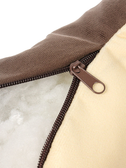 Подушка декоративная 40х40 см, Кофе пончик , 100%пэ