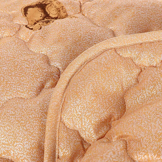 Одеяло 2-спальное, 172х205 см, Овечья шерсть, 50% овечья шерсть, 50 % полиэфирное волокно, 250 г/м2, всесезонное, чехол 100% полиэстер, кант, IVVA