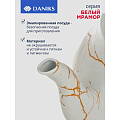 Чайник сталь, эмалированное покрытие, 2.5 л, ручка металл, Daniks, Белый мрамор, индукция, Y4-8972 - фото 11