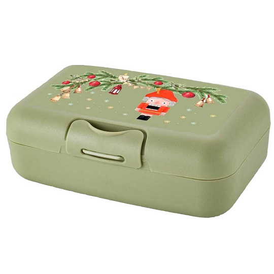 Контейнер пищевой для обеда пластик, 0.7 л, 16х10.5х5.5 см, прямоугольный, Lalababy, Play with Me Сказка, LA1501