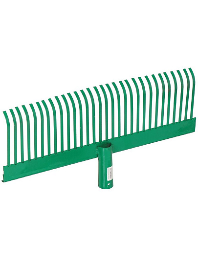 Грабли прямые, 30 зуб, сталь, Универсальные, пластинчатые, без черенка