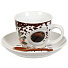 Набор чайный керамика, 12 предметов, на 4 персоны, 180 мл, с ложками, Просто кофе, RS097-7511J, подарочная упаковка - фото 2