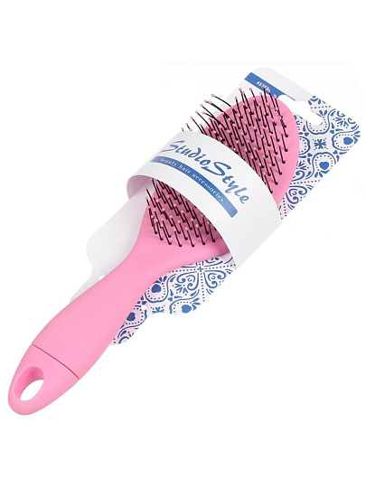 Расческа для волос, изогнутая для мокрых, 80х270х45 мм, Studio style, Релакс, 45775-4335