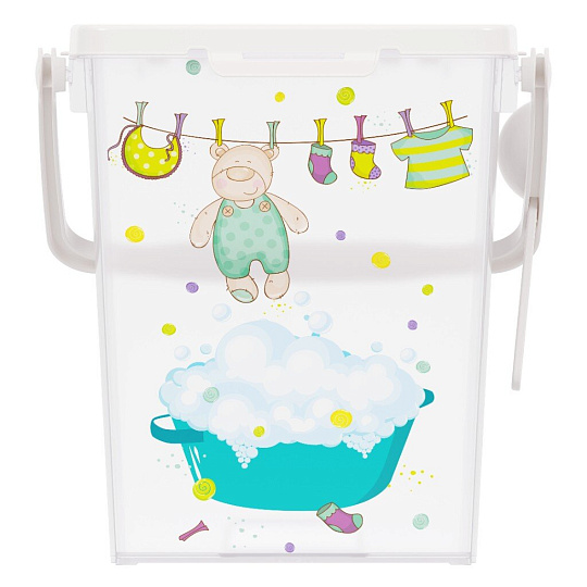 Контейнер для порошка 5.5 л, с замком, Альтернатива, Детский, М8622