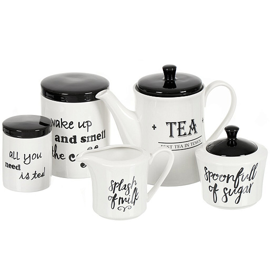 Чайник заварочный керамика, 0.75 л, Daniks, Пати тайм