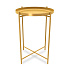 Стол кофейный 52х37.6х37.6 см, металл, золото, Sheffilton, SHT-CT8, Сж-85 - фото 4