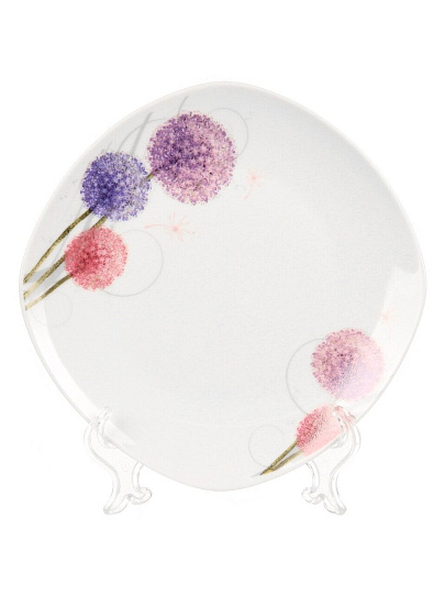 Сервиз столовый фарфор, 19 предметов, на 6 персон, Аллиум, 19к-19229, квадрат