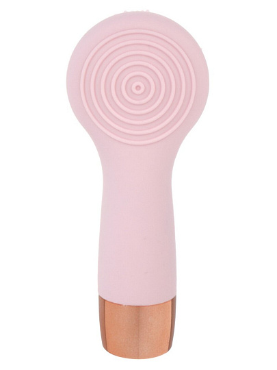 Массажер для лица Leben, 2 Вт, силиконовый, 2xAAA (не в комплекте), влагозащита IP65, розовые, 192-089