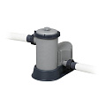 Бассейн каркасный Bestway, 549х274х122 см, Power Steel Rectangular, 56998, фильтр-насос, лестница, тент, 14812 л, поплавок-дозатор - фото 4