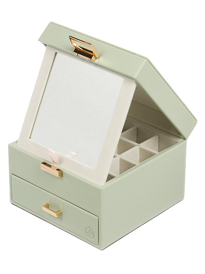 Шкатулка для украшений, полимер, 16х16х11 см, Y6-10582