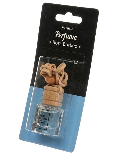Ароматизатор в машину подвесной, бочонок, Freshco, Perfume Boss Bottled, AR1FP002