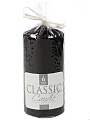 Свеча ароматизированная, 15х7 см, колонна, черная, Bartek Candles, Вельвет, классическая - фото 2
