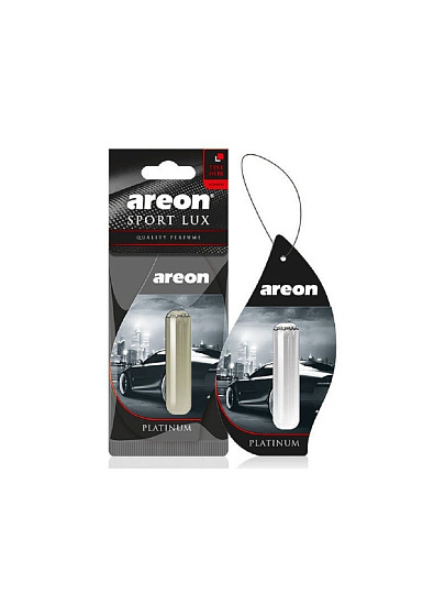 Ароматизатор в машину подвесной, гелевый, Areon, Liquid Lux Sport Platinum, 46343