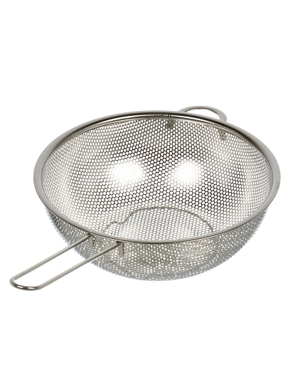 Сито нержавеющая сталь, 22 см, с ободком и ручкой, Apollo, Buratto, BTT-22