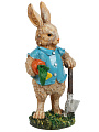 Фигурка садовая декоративная Братец кролик, 12х13х29 см, полистоун, Y4-11208 - фото 3