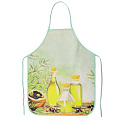 Фартук 60х80 см, 100% полиэстер, без кармана, Оливковое масло и маслины, AI-1605020 - фото 3