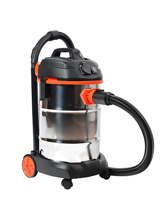 Пылесос строительный, Patriot, VC 330, 1600 Вт, 30 л, сухая и влажная уборка