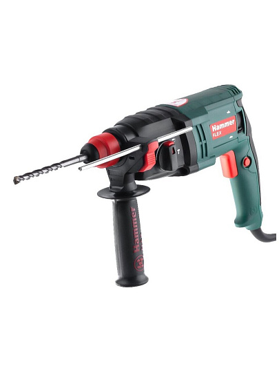 Перфоратор Hammer, PRT650D, SDS-Plus, 650 Вт, 2.4 Дж, 3 режима, с кейсом, 680319