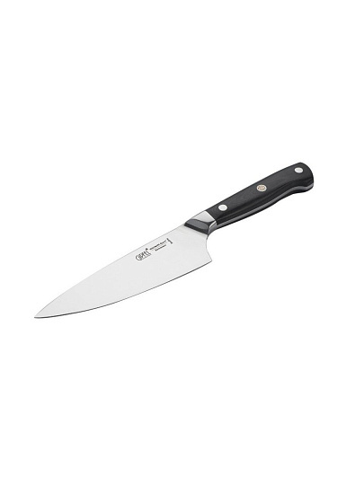 Нож кухонный Gipfel, New Professional, поварской, X50CrMoV15, нержавеющая сталь, 15 см, рукоятка стеклотекстолит, 8648