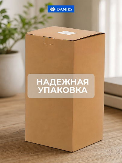 Лимонадница стекло, 4 л, с подставкой, прозрачная, Daniks, B090058