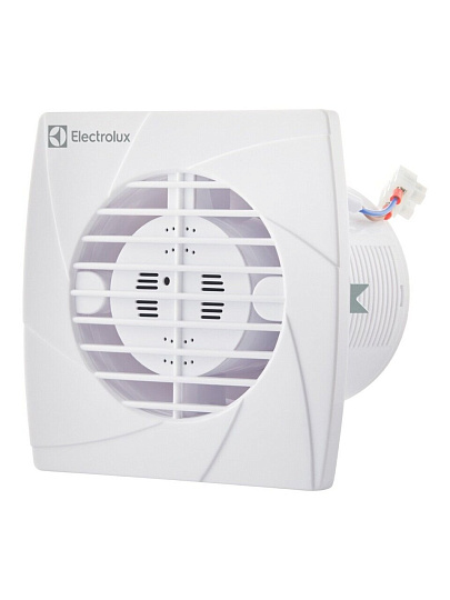 Вентилятор вытяжной настенный, Electrolux, установочный диаметр 120 мм, 20 Вт, 150 м³/ч, обратный клапан, Eco, EAFE-120