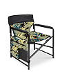 Кресло складное 50х50х75 см, камуфляж саванна/черный, ткань водоотталкивающая, с карманом, 100 кг, Nika, КС1/КС
