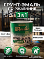 Грунт-эмаль ВИТ, по ржавчине, алкидная, черная, 1.8 кг