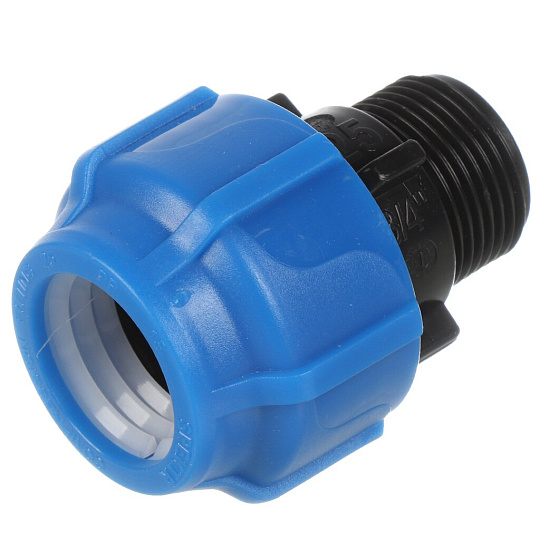 ПНД муфта d25х3/4&quot;, наружная резьба, Spektr