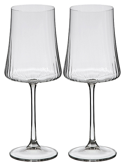 Бокал для вина, 360 мл, стекло, 2 шт, Bohemia, Xtra optic, 40862/47/360/2