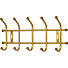 Вешалка настенная 5 крючков, 21.5х48.5 см, металл, Nika, ВНТ5, в ассортименте - фото 5