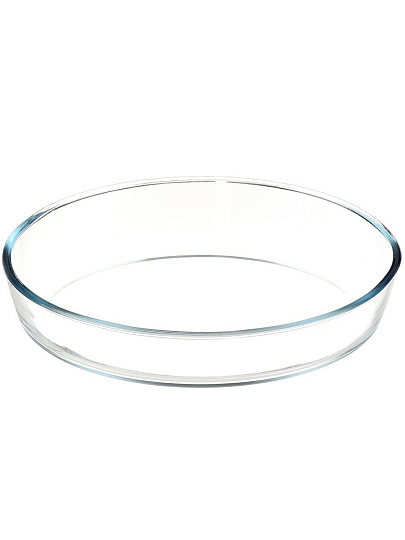Форма для запекания стекло, 21.4х29.8х6.3 см, 2.4 л, овальная, Daniks, DNX-24R