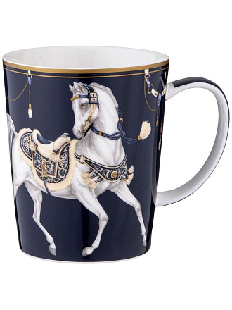 Кружка фарфор, 400 мл, Horse Club, Lefard, 590-586