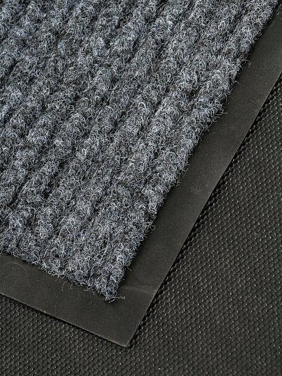 Коврик грязезащитный, 90х150 см, прямоугольный, влаговпитывающий, серый, Floor mat Комфорт, ComeForte, XT-6003