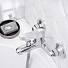 Смеситель для ванны, РМС, короткий излив, с картриджем, хром, SL86-009 - фото 4