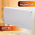 Радиатор сталь, 500 мм, 1200 мм, Rommer, Compact с22, панельный - фото 2