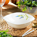 Салатник стеклокерамика, квадратный, 20х6.5 см, 1.2 л, Манифик, Daniks, FFW-90/ 220302