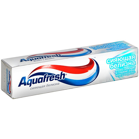 Зубная паста Aquafresh, Сияющая белизна, 100 мл