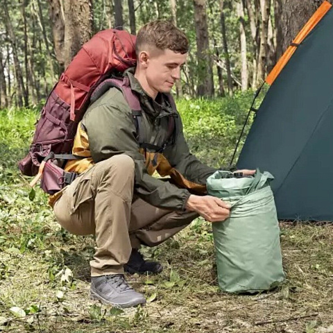 Коврик туристический 203х142х15 см, полиэстер, двухместный, Bestway, AdventuRest, 69619
