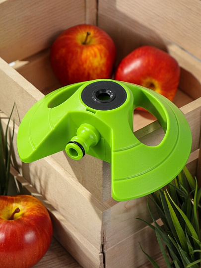 Насадка-разбрызгиватель круглая, быстросъемная, в блистере с клипсой, Grandy, JS-2091