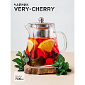 Чайник заварочный стекло, 0.75 л, с ситечком, Apollo, Very-Cherry, VCH-750 - фото 5